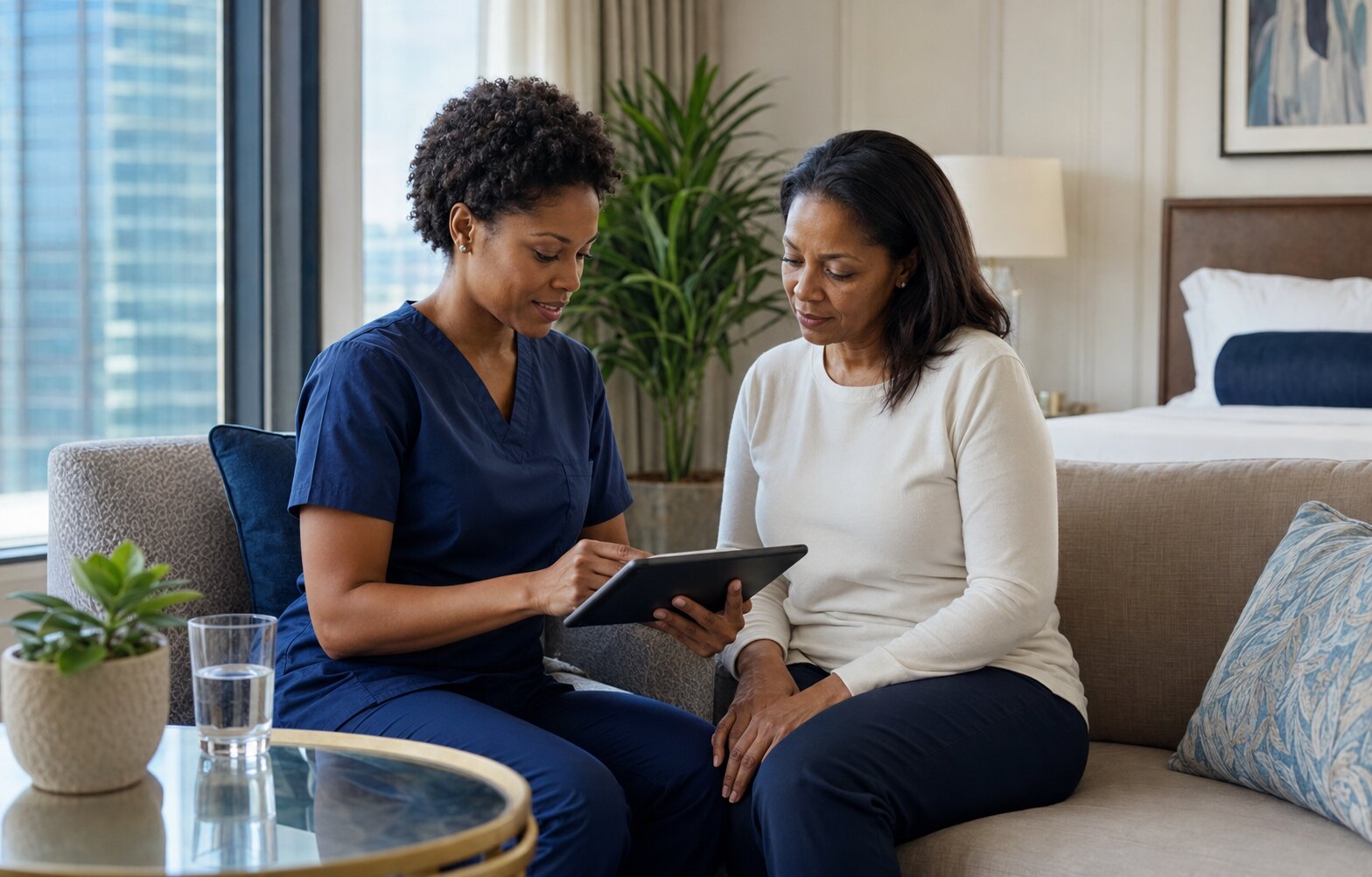 E-Care healthcare professional