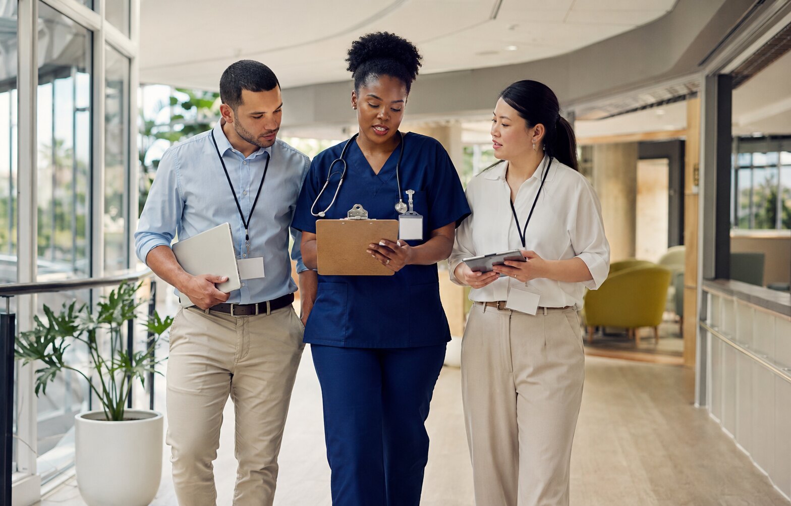 E-Care healthcare professional